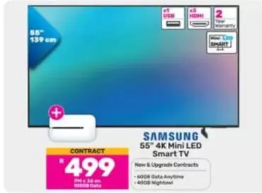 Samsung - 55" 4K MINI LED Smart TV