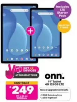 11" Tablet 4G 128GB LTE