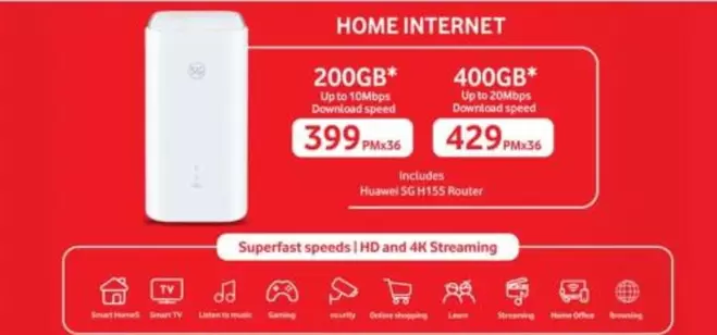 Huawei - HOME INTERNET