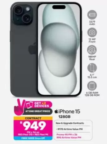 Apple - iPhone 15 128GB