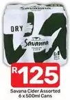Savanna - Cider Assorted