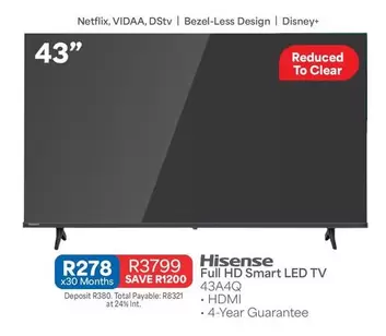 Hisense - Full HD Smart LED TV