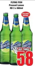 Flying Fish - Pressed Lemon RB