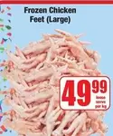 Frozen - Chicken Feet (Large)