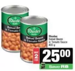 Rhodes - Baked Beans in Tomato Sauce