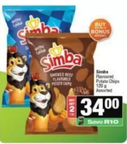 Simba - Flavoured Potato Chips