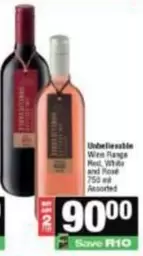 Wine Range