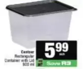 Rectangular Container with Lid