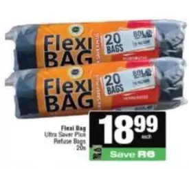 Ultra - Saver Plus Refuse Bags