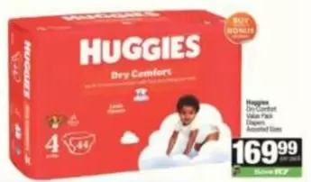 Huggies - Dry Comfort Value Pack Diapers
