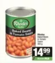 Rhodes - Baked Beans in Tomato Sauce