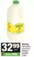 Darling - Full Cream, Low Fat or Medium Fat Milk