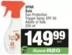 Spar - Sun Protection Trigger Spray SPF 50