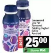 Lancewood - Low Fat Flavoured Drinking Yoghurt