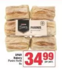 Spar - Panini Rolls