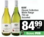 KWV - Classic Collection White Range