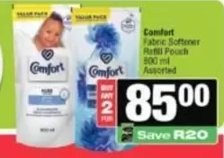 Comfort - Fabric Softener Refill Pouch