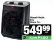 Russell Hobbs - Eco Heater Fan