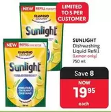 Sunlight - Dishwashing Liquid Refill