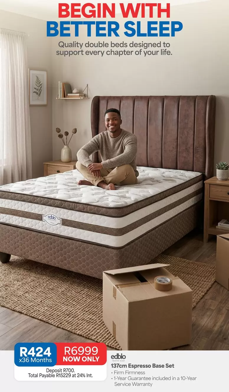 Edblo - Quality double beds