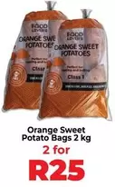Lovers+ - Orange Sweet Potato Bags