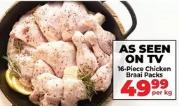 16-Piece Chicken Braai Packs