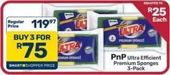 Ultra - Efficient Premium Sponges
