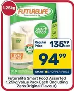 FutureLife - Smart Food Assorted 1.25kg Value Pack Each (Including Zero Original Flavour)