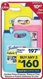 Jordan - Floor Cleaner, Thick or Bleach or Fabric Softener