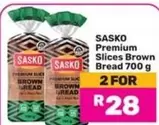 SASKO - Premium Slices Brown Bread