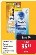 Comfort - Fabric Conditioner Refill