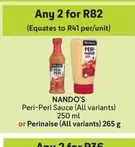 Nando's - Peri-Peri Sauce or Perinaise