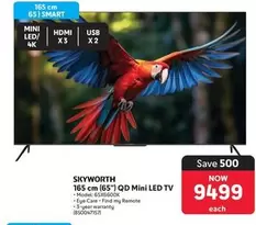 Skyworth - 165 cm (65") QD Mini LED TV