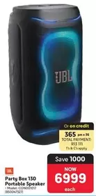 jbl - Party Box 130 Portable Speaker