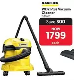 Karcher - WD2 Plus Vacuum Cleaner (437727)