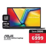 Asus - 15" AMD Athlon Laptop (850048065)