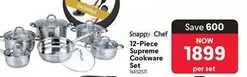 Chef - 12-Piece Supreme Cookware Set