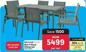Total - Bali 7-Piece Dining Set