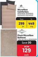 Plush - Microfibre Comforters (850048458; 850048495; 850048499; 850048509)