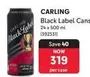 Carling - Black Label Cans (392351)