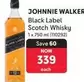 Johnnie Walker - Black Label Scotch Whisky 1x 750 ml (110292)