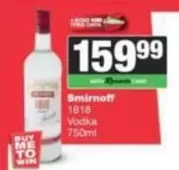Smirnoff - 1818 Vodka