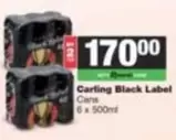 Carling - Black Label Cans