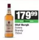 Olof Bergh - Solera Brandy