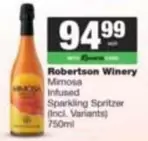 Robertson Winery - Mimosa Infused Sparkling Spritzer