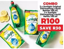 Sunlight - Original Dishwashing Liquid Bottles & Refills
