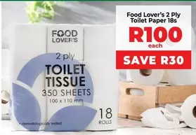 2 Ply Toilet Paper 18s