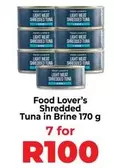 Shredded Tuna in Brine