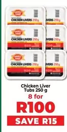 Rainbow - Chicken Liver Tubs