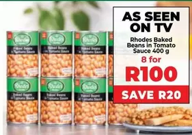 Rhodes - Baked Beans in Tomato Sauce